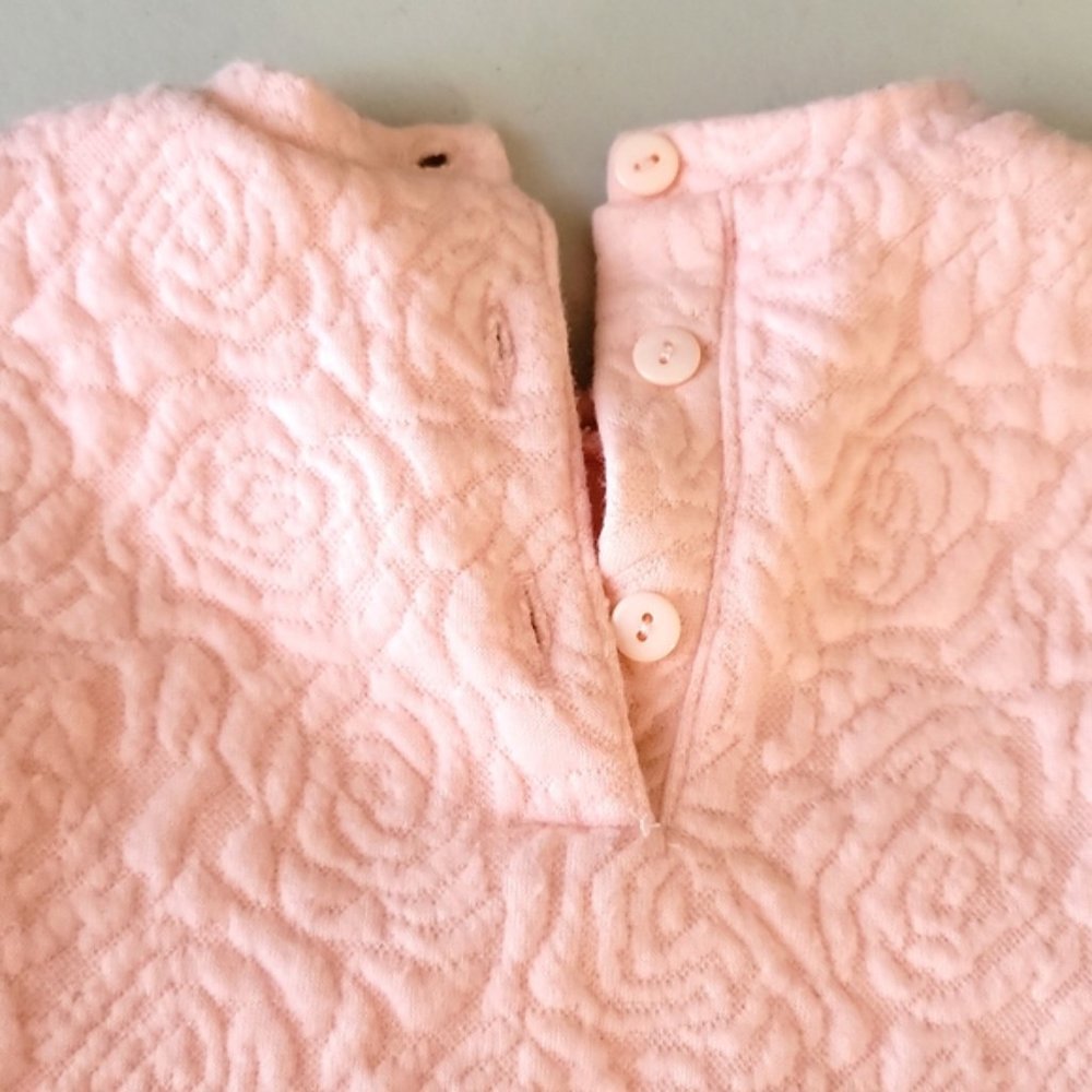 Children’s Apparel Network Girls Pink Tulle Dress Textured Top Size 2T - Picture 6 of 13